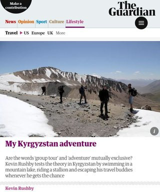 My Kyrgyzstan adventure